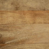Szafka RTV Brązowa 100x33x46 cm Drewno lite Mango