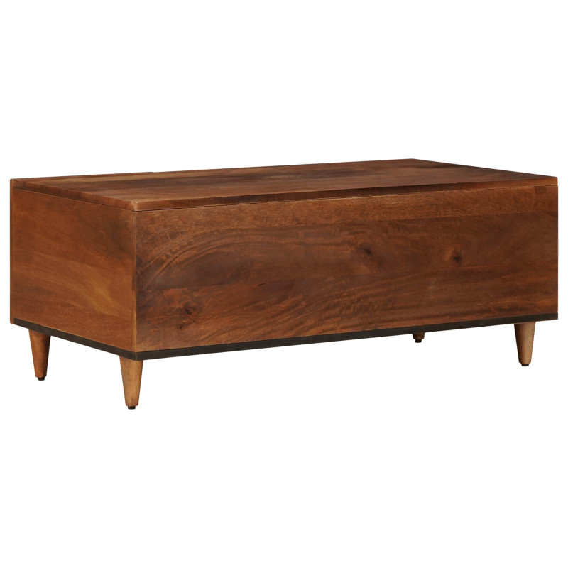 Stolik kawowy Brązowy 100 x 54 x 40 cm Drewno z mango