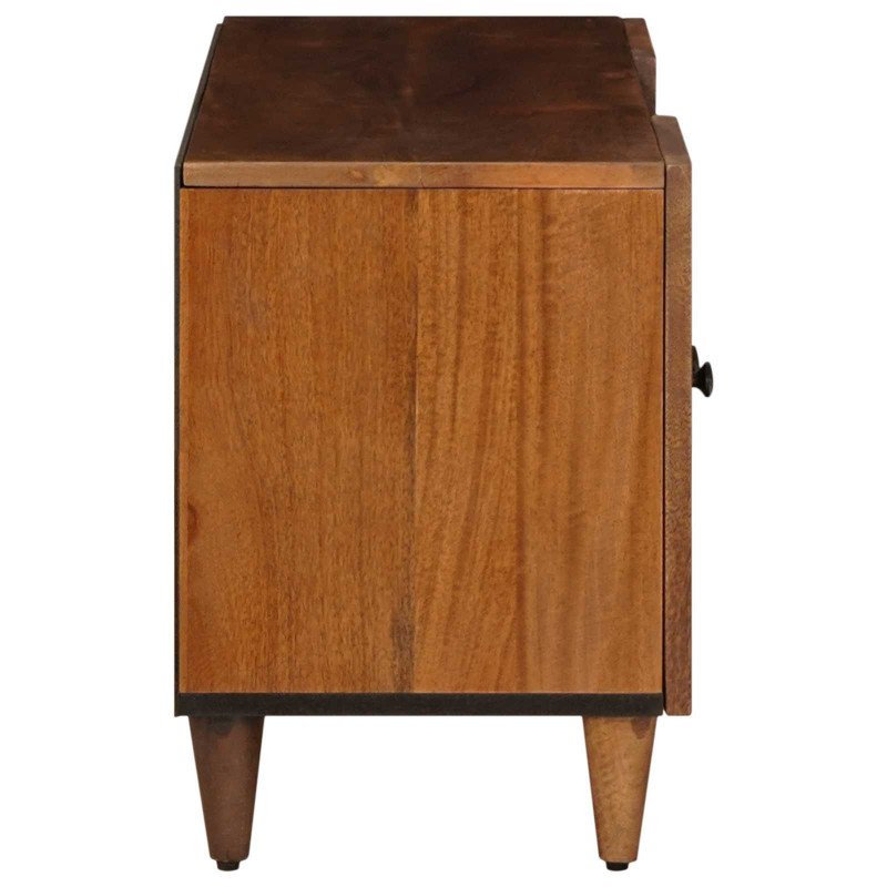 Szafka pod telewizor z szufladą orzech włoski 105 x 33 x 46 cm