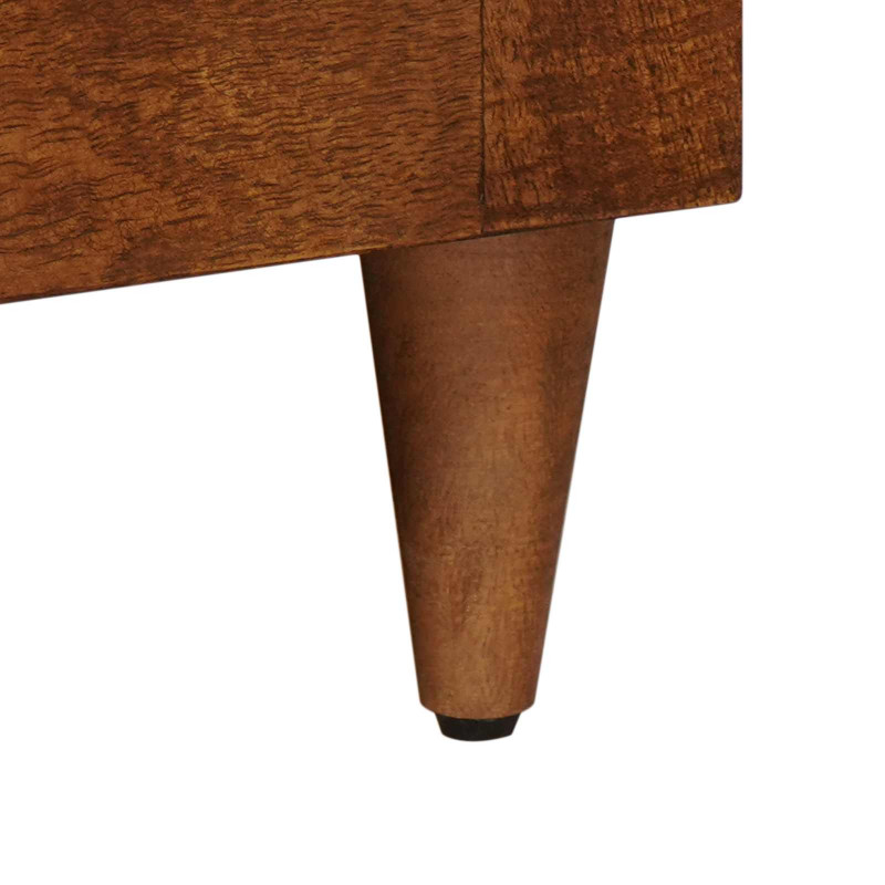 Szafka pod telewizor z szufladą orzech włoski 105 x 33 x 46 cm