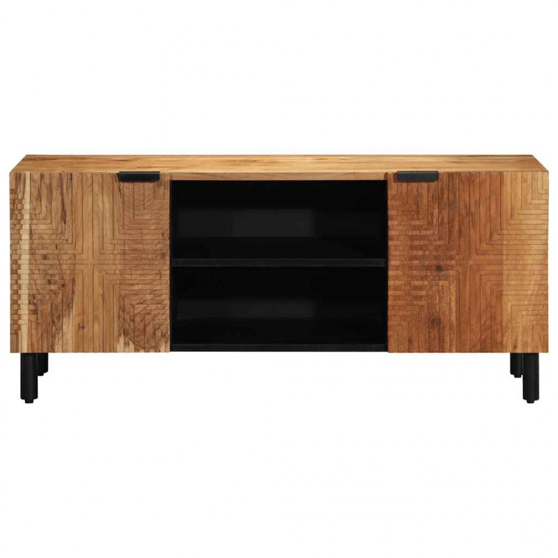 Szafka pod telewizor, 105x33x46 cm, lite drewno akacjowe