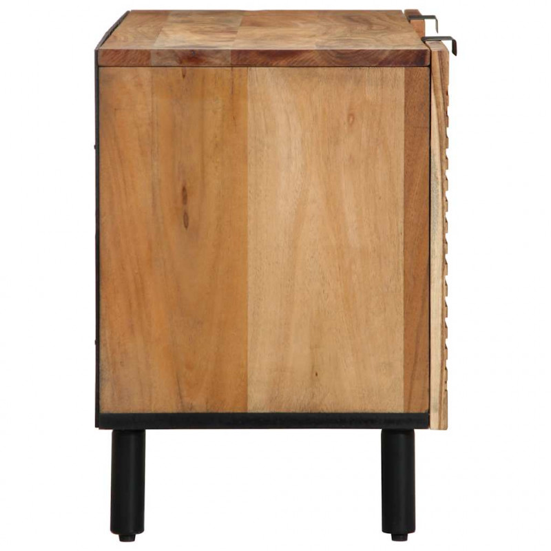 Szafka pod telewizor, 105x33x46 cm, lite drewno akacjowe