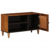 Szafka pod telewizor z drzwiami orzech włoski 80 x 33 x 46 cm