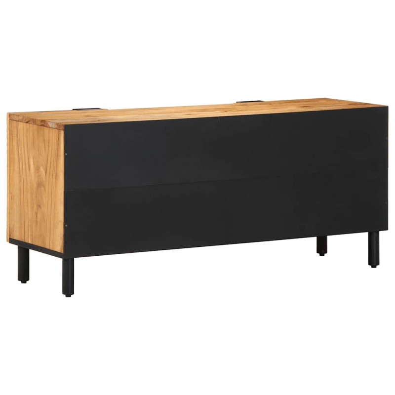 Szafka pod telewizor, 105x33x46 cm, lite drewno akacjowe