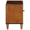 Szafka pod telewizor z drzwiami orzech włoski 80 x 33 x 46 cm