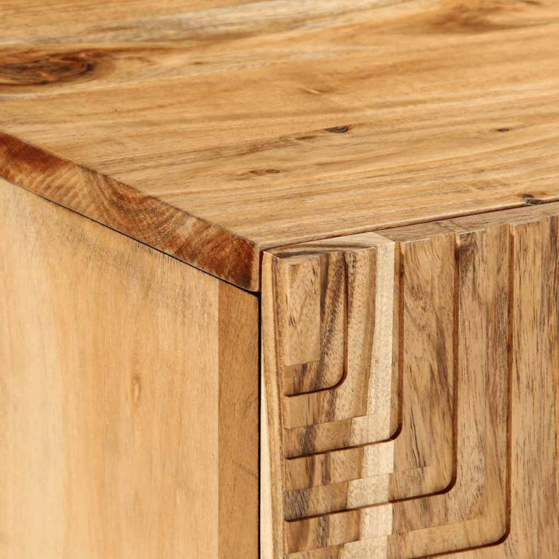 Szafka pod telewizor, 105x33x46 cm, lite drewno akacjowe