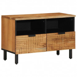 Szafka pod telewizor, 70x33x46 cm, lite drewno akacjowe