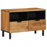 Szafka pod telewizor, 70x33x46 cm, lite drewno akacjowe