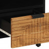 Szafka pod telewizor, 70x33x46 cm, lite drewno akacjowe