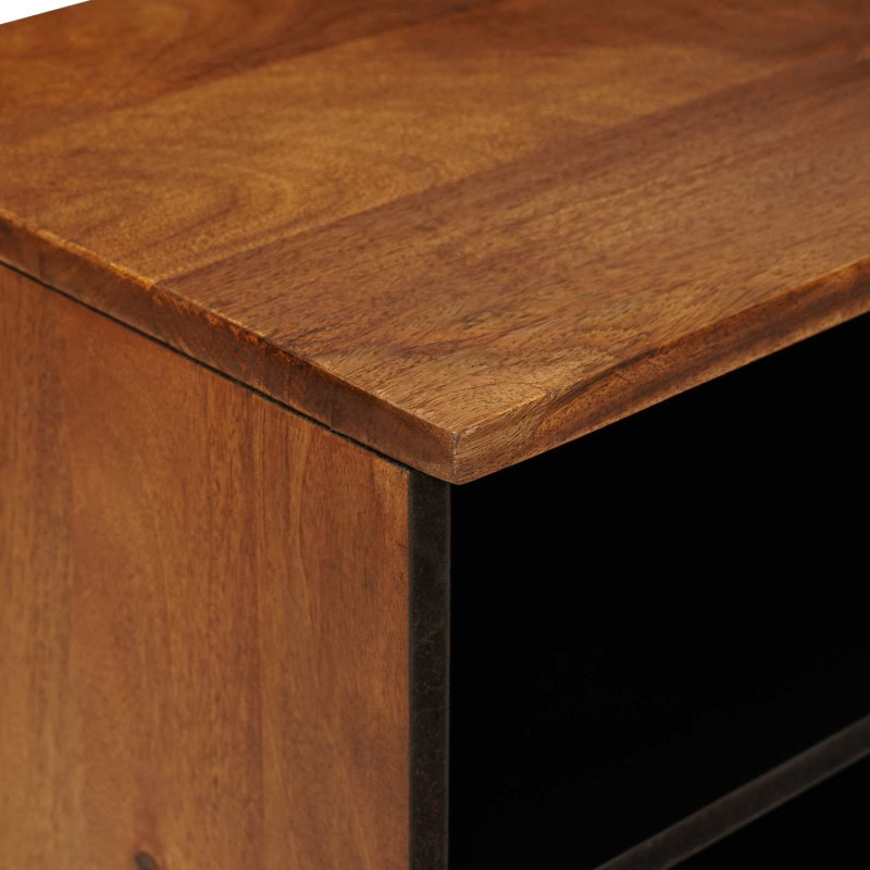 Szafka pod telewizor z szufladą orzech włoski 100 x 33 x 46 cm