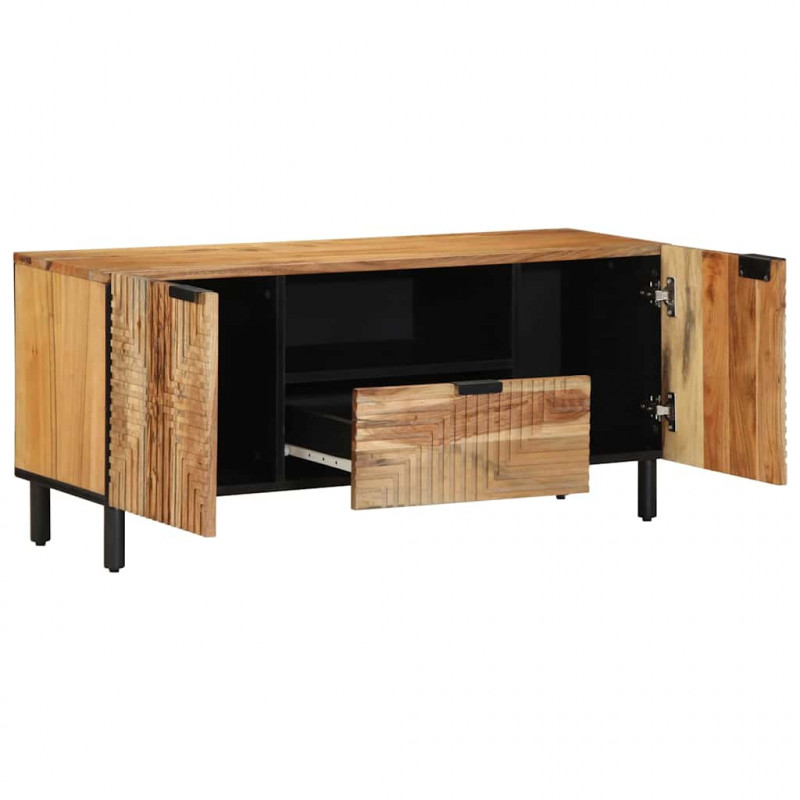 Jednostki telewizyjne Lite Drewno Akacji 105 x 33,5 x 46 cm