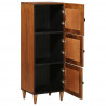Highboard orzech włoski 40 x 33 x 110 cm Drewno z mango