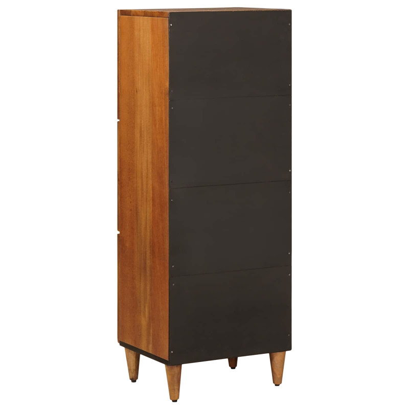 Highboard orzech włoski 40 x 33 x 110 cm Drewno z mango