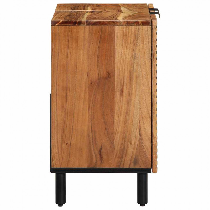 Szafka pod umywalkę z półką Lite Drewno Akacji 62 x 33 x 58 cm