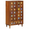 Highboard orzech włoski 60 x 33,5 x 100 cm Drewno z mango