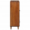 Highboard orzech włoski 60 x 33,5 x 100 cm Drewno z mango