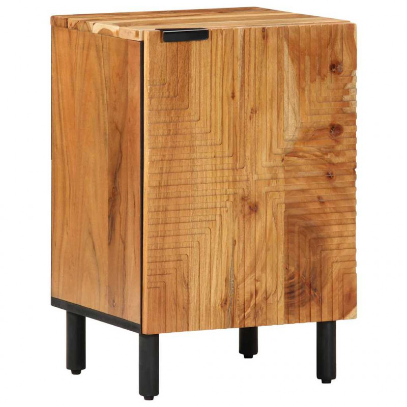 Szafka pod umywalkę Lite Drewno Akacji Materiał drewnopochodny