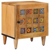 Szafka Nocna Naturalny 40 x 33,5 x 46 cm Drewno z mango