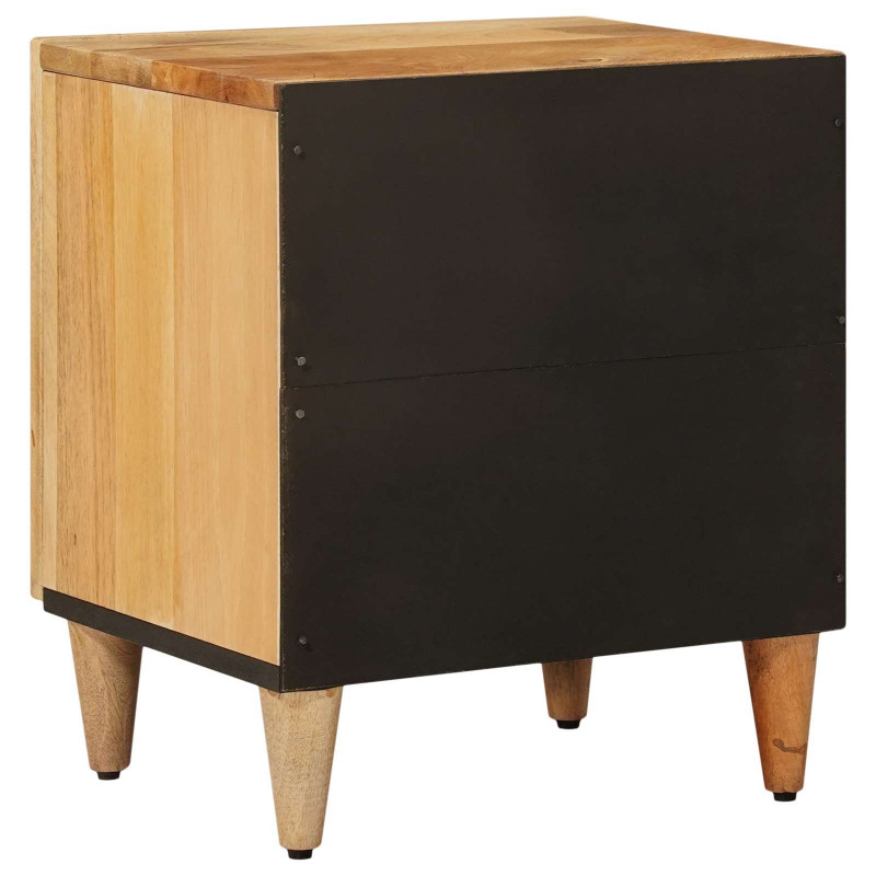 Szafka Nocna Naturalny 40 x 33,5 x 46 cm Drewno z mango