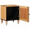 Szafka Nocna 2 pcs Naturalny 40 x 33,5 x 46 cm Drewno z mango