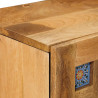 Szafka Nocna 2 pcs Naturalny 40 x 33,5 x 46 cm Drewno z mango