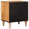 Szafka Nocna Naturalny 40 x 33,5 x 46 cm Drewno z mango