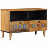 Szafka pod telewizor Naturalny 70 x 33 x 46 cm Drewno z mango