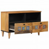 Szafka pod telewizor Naturalny 70 x 33 x 46 cm Drewno z mango