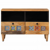 Szafka pod telewizor Naturalny 70 x 33 x 46 cm Drewno z mango