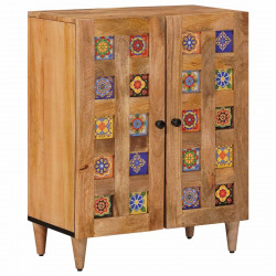 Bufet Naturalny 60 x 33,5 x 75 cm Drewno z mango