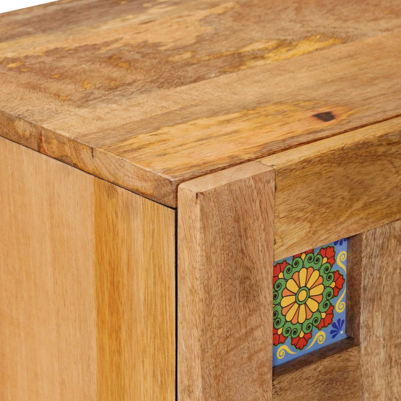 Bufet Naturalny 60 x 33,5 x 75 cm Drewno z mango