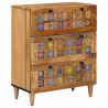Bufet Naturalny 60 x 33 x 75 cm Drewno z mango