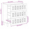 Bufet Naturalny 60 x 33 x 75 cm Drewno z mango