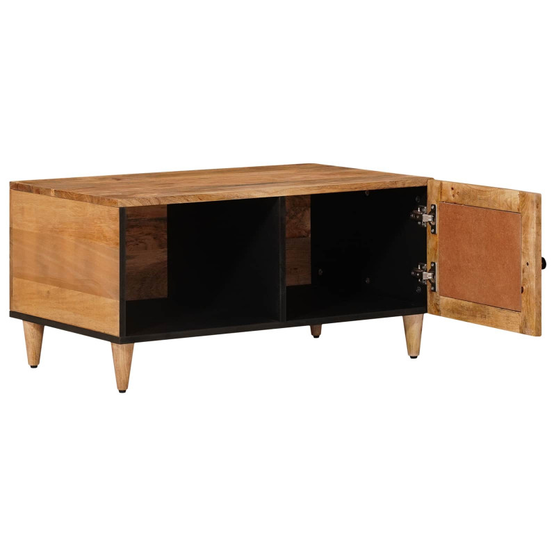 Stolik kawowy Naturalny 80 x 50 x 40 cm Drewno z mango