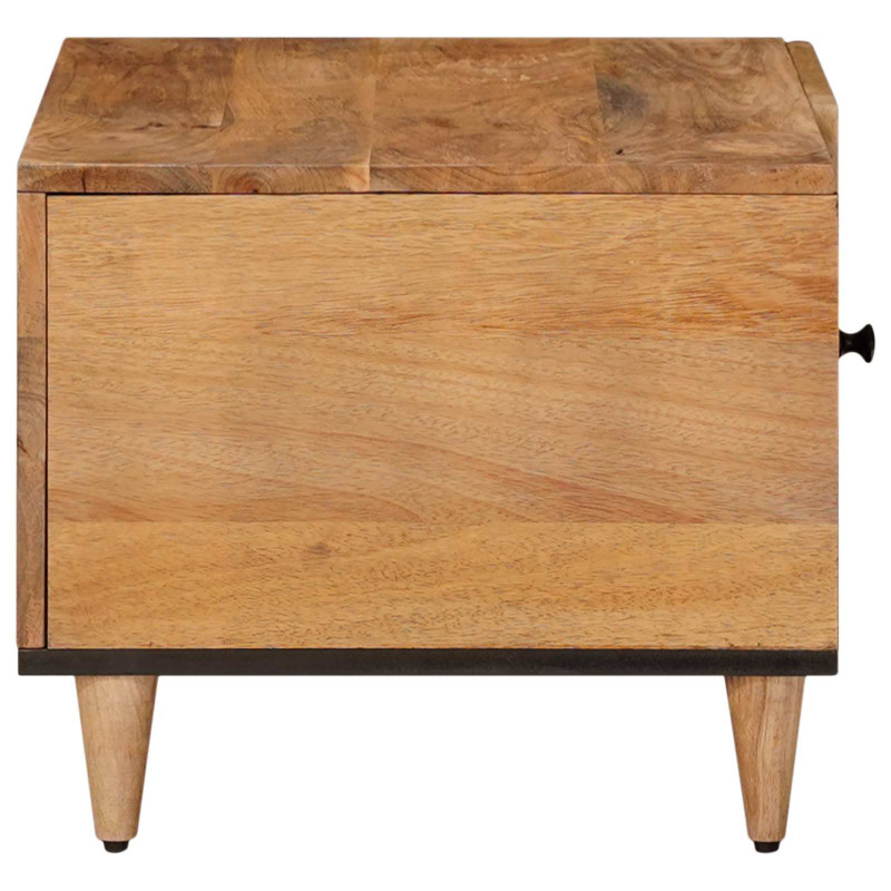 Stolik kawowy Naturalny 80 x 50 x 40 cm Drewno z mango