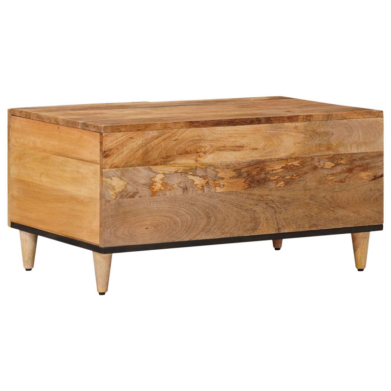 Stolik kawowy Naturalny 80 x 50 x 40 cm Drewno z mango