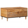 Stolik kawowy Naturalny 80 x 50 x 40 cm Drewno z mango