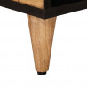 Stolik kawowy Naturalny 80 x 50 x 40 cm Drewno z mango