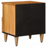 Szafka Nocna 2 pcs Naturalny 40 x 33 x 46 cm Drewno z mango