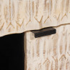 Bufet Wykończenie w kolorze białego prania 80 x 33 x 75 cm