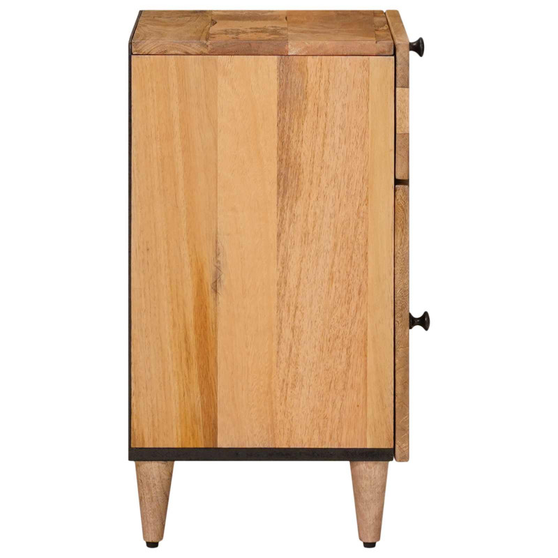 Szafka Nocna Naturalny 50 x 33 x 60 cm Drewno z mango