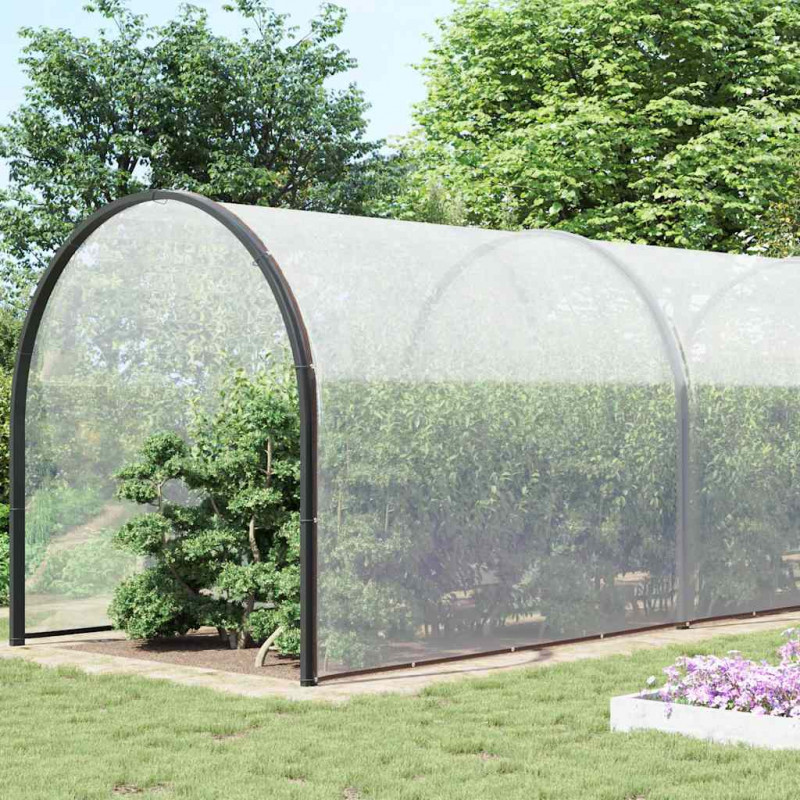 Przezroczysta plandeka z oczkami 10x10 m Polietylen