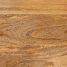 Szafka Nocna Naturalny 50 x 33 x 60 cm Drewno z mango