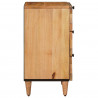 Szafka Nocna Naturalny 50 x 33 x 62 cm Drewno z mango