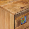 Szafka Nocna Naturalny 50 x 33 x 62 cm Drewno z mango