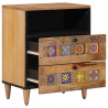 Szafka Nocna Naturalny 50 x 33 x 60 cm Drewno z mango