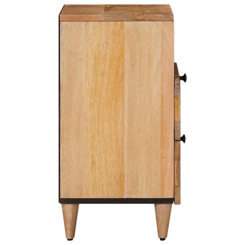Szafka Nocna Naturalny 50 x 33 x 60 cm Drewno z mango