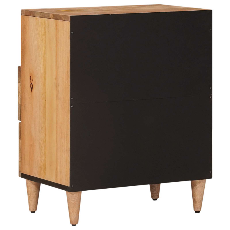 Szafka Nocna Naturalny 50 x 33 x 60 cm Drewno z mango