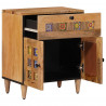 Szafka Nocna Naturalny 50 x 33 x 60 cm Drewno z mango