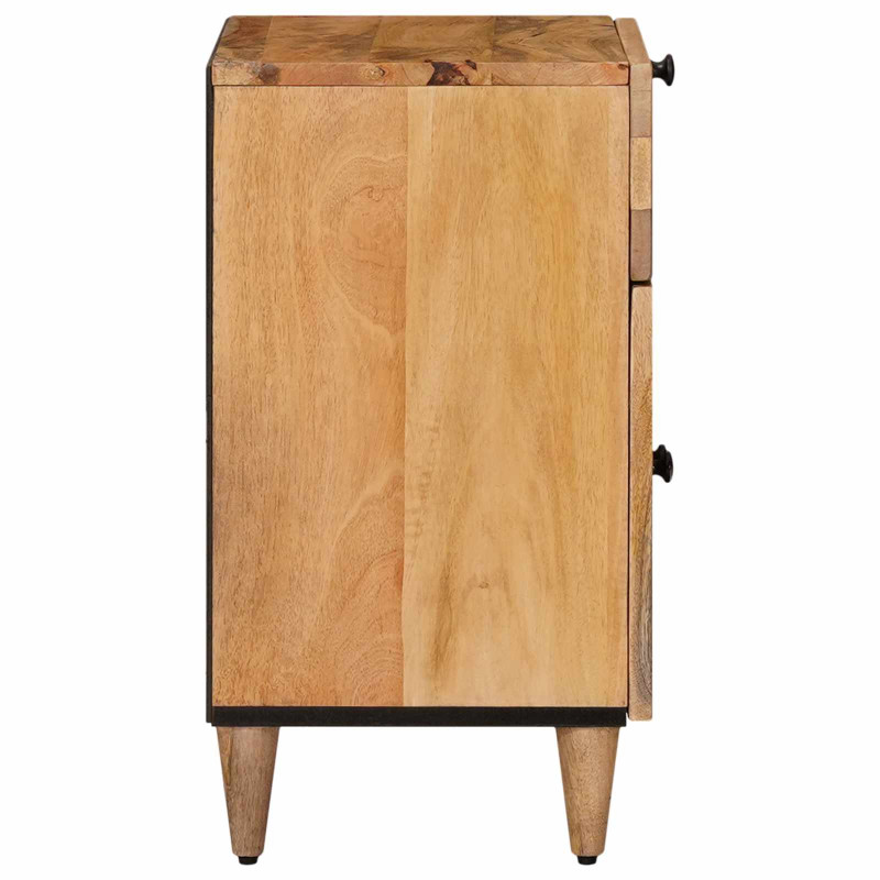 Szafka Nocna Naturalny 50 x 33 x 60 cm Drewno z mango